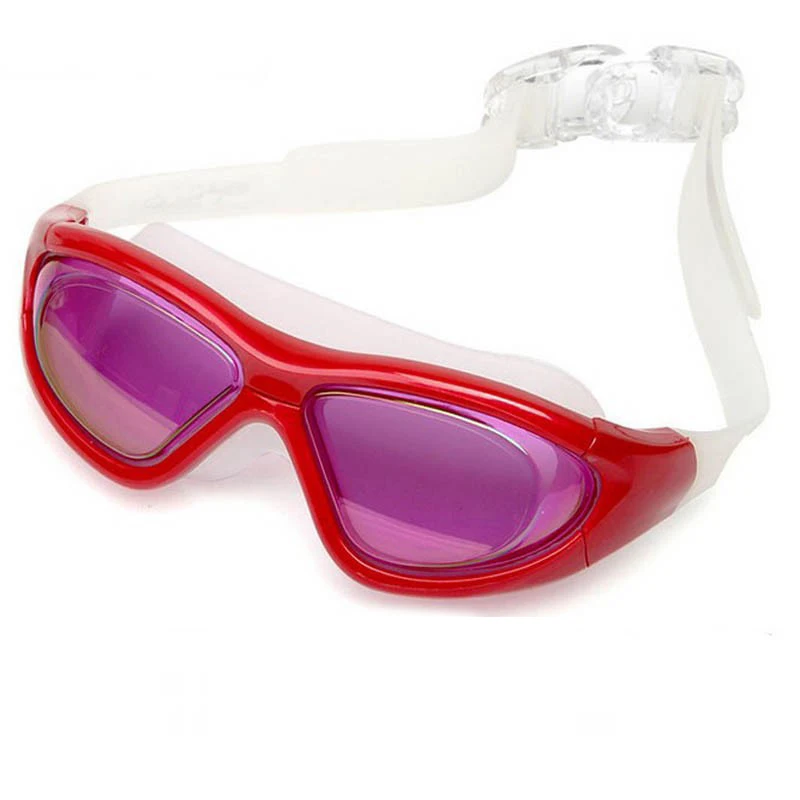 
Sinle swim goggles with case latex free swim goggles swimming goggles anti-fog uv 