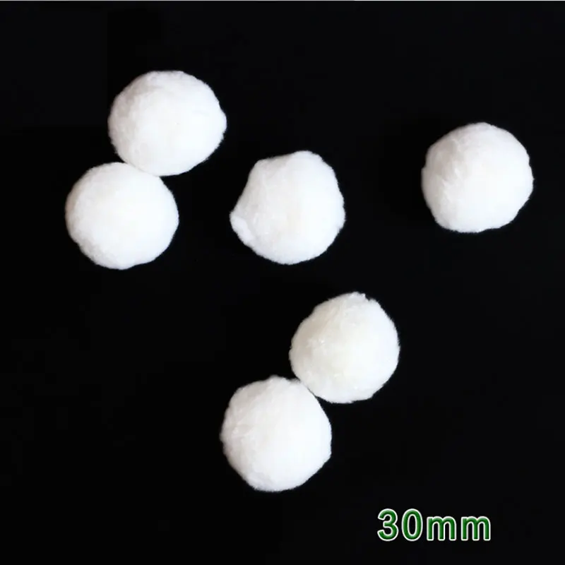 
High quality fiber ball filter media sample 
