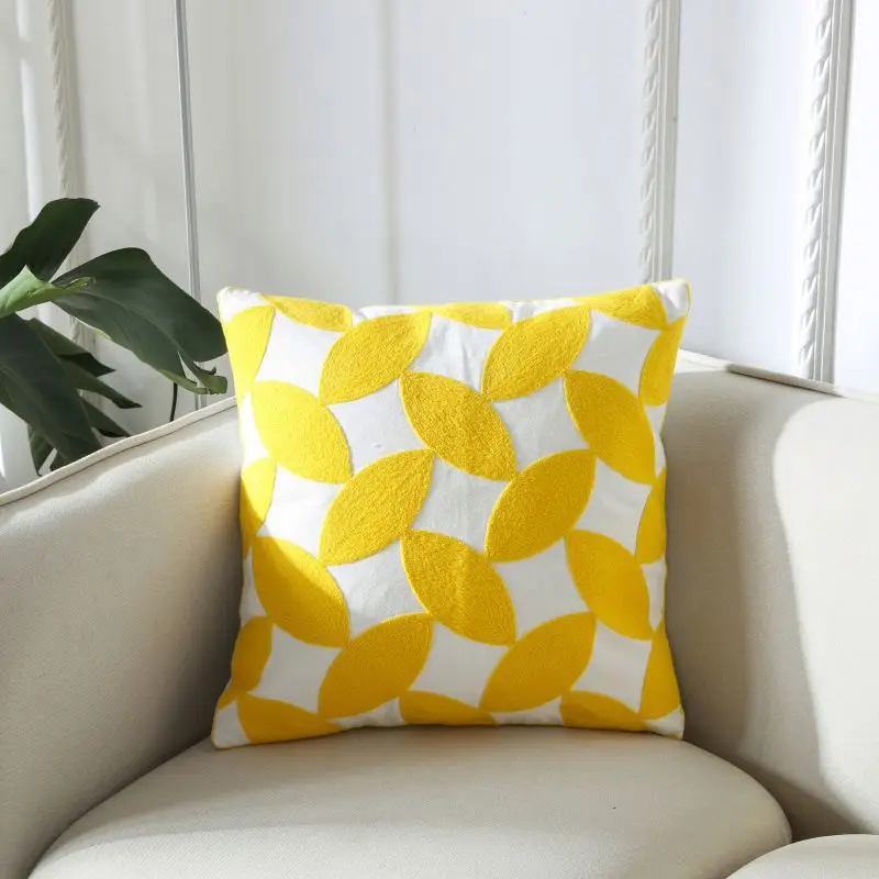 Printed Pillow Cover 100% Cotton Wholesale Pillow Covers couch cushion