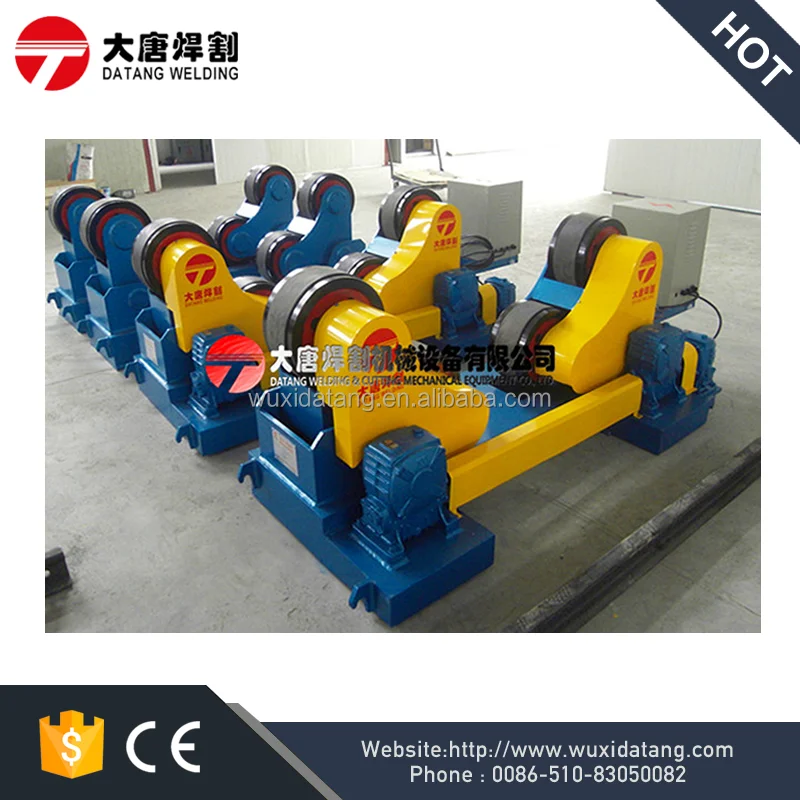 Pipe welding rotator PU Material Turning Rolls for Welding  Rotator