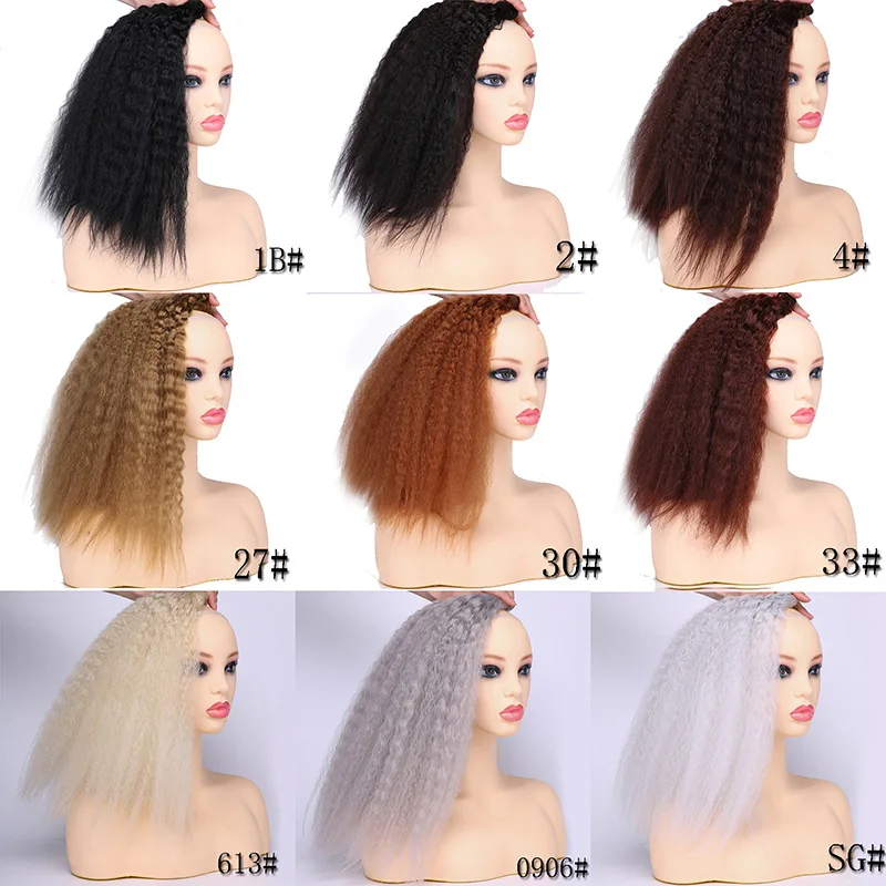 Best wholesale kinkystraight virgin human hair bundles synthetic hair extensions hair extension machine