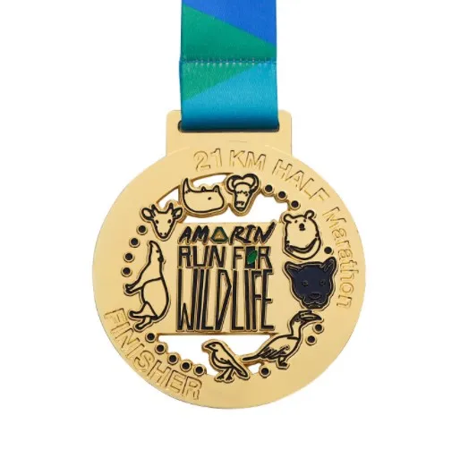 Customized Basketball Soccer Cup Brass Awards China Medals and Trophies