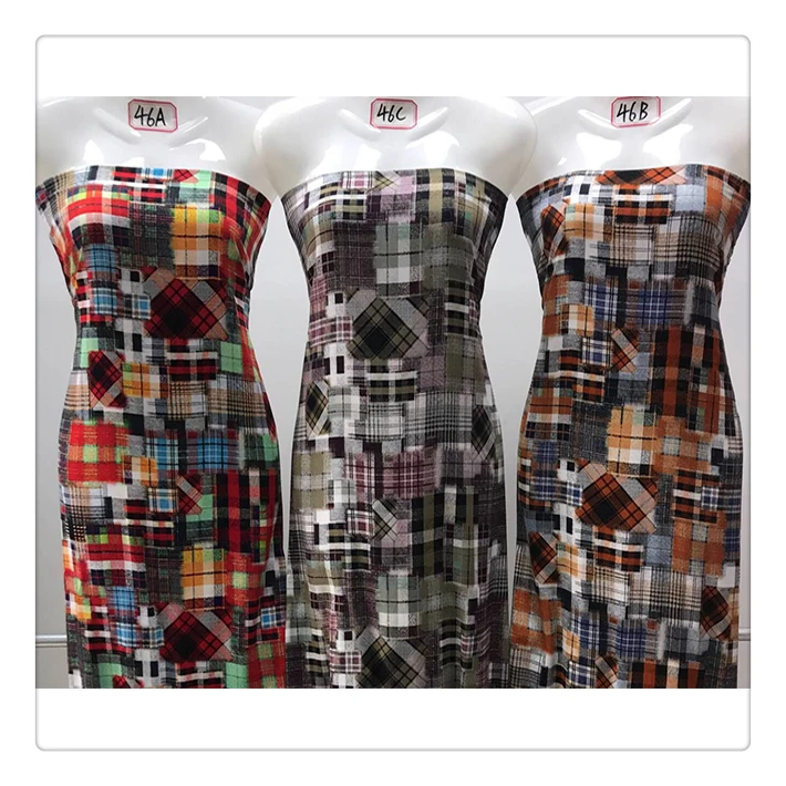 good quality rayonne fabric digital printed 100% reyon fabric telas viscosa for dress