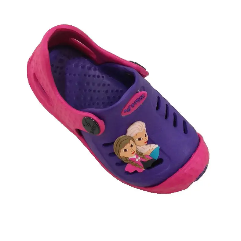 Оптовая продажа, детские сабо из ЭВА, двухцветные сабо из пены, размер 24-29 #