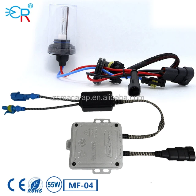 
Auto lighting AC 55W 12V H1 H3 H4 hid conversion kit H7 6000k hid ballast kit Fast bright hid xenon headlight 