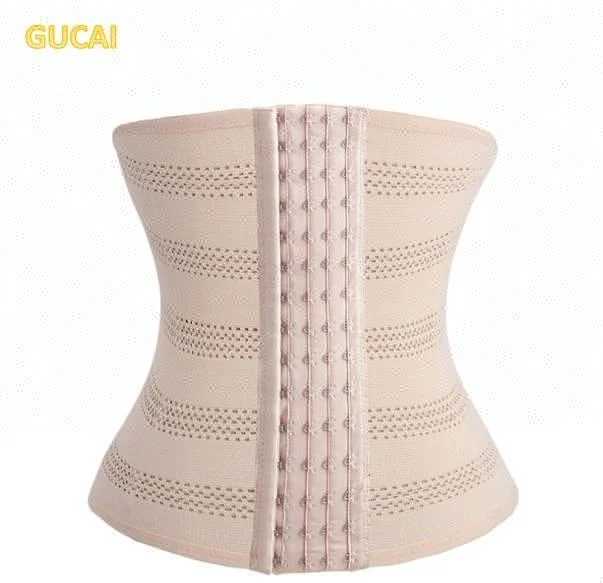 factory direct sale 4 steels 25 high hollow slim belly with breathable corset waist elastic elastic belt