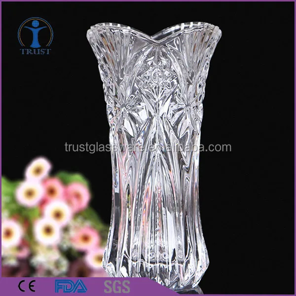 Лучшие продажи ясно Lucky bamboo контракт современный хрустальные и стеклянные вазы