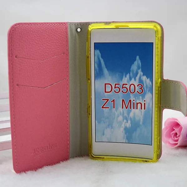 для sony xperia z1 компактный/z1 d5533 кожаный чехол