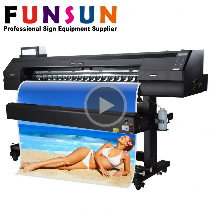 Funsunjet FS-1700 car wrapping thunderjet a1802s eco solvent printer
