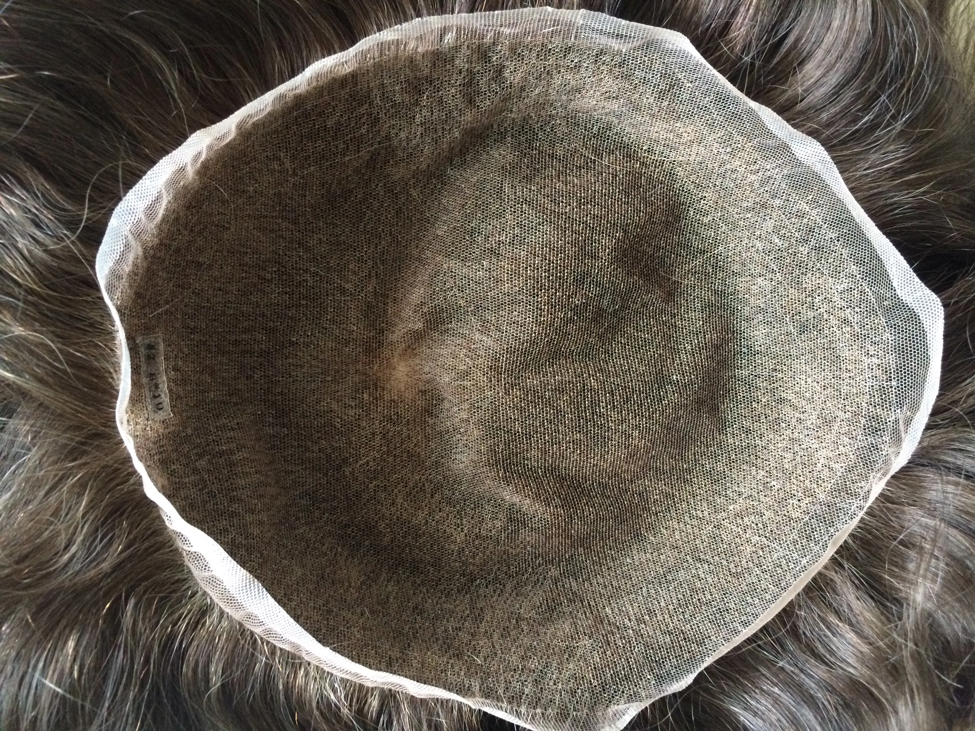 Natural Hairline Hand Tied Cheap Toupee for Men