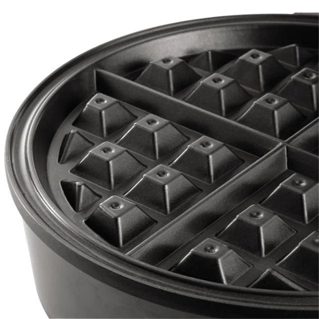 stainless steel housing commercial Rotary waffle stick maker bread crepe maker pancake for home using