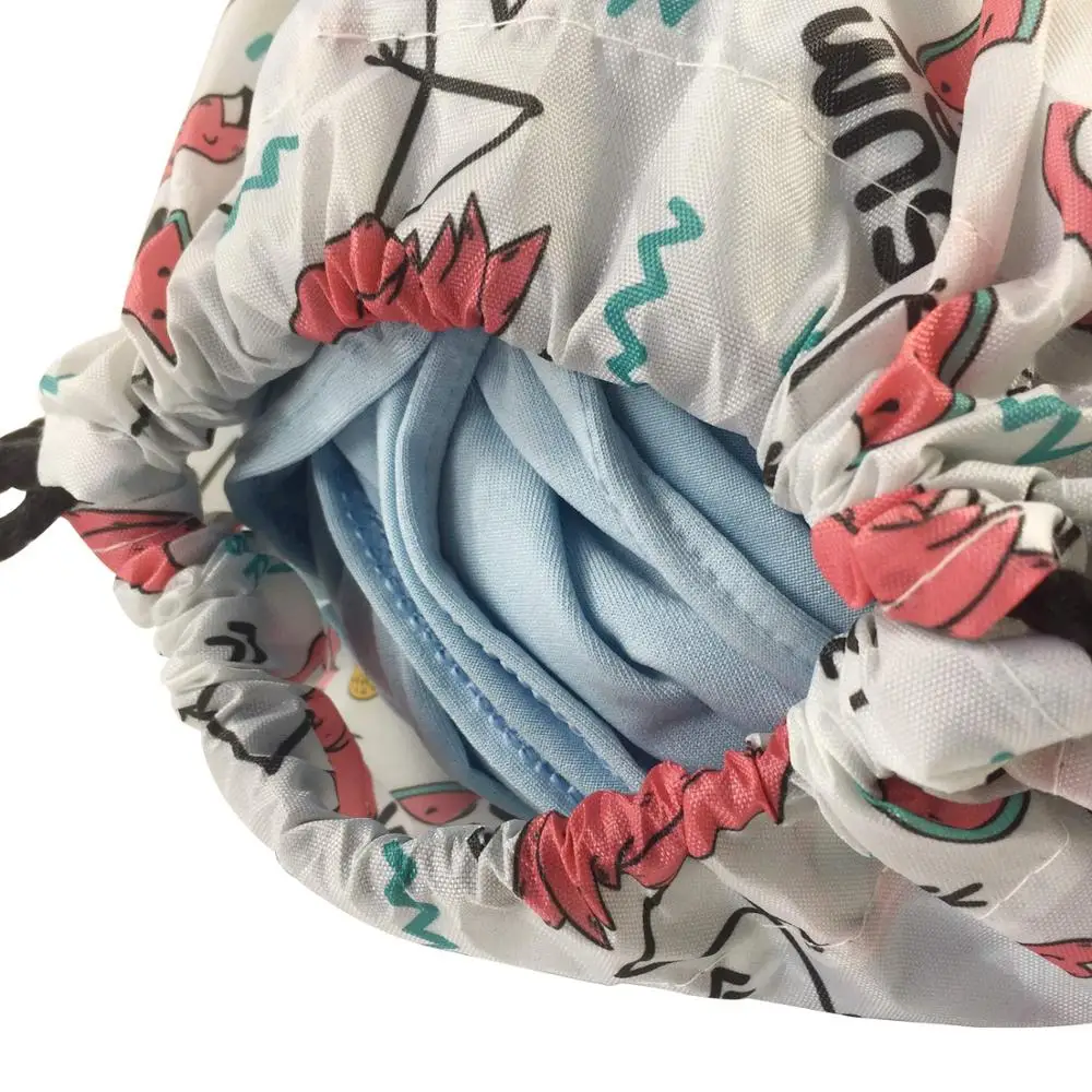 Wholesale Polyester Drawstring New Products Nylon Girl polyester Drawstring Backpacks