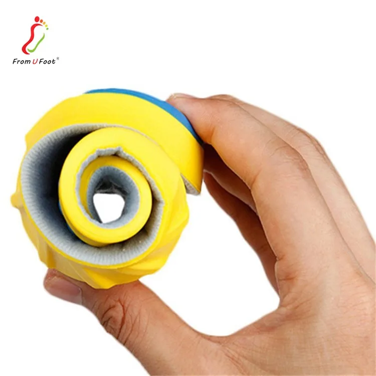 Comfortable soft memory foam gel insoles arch support massaging  insoles