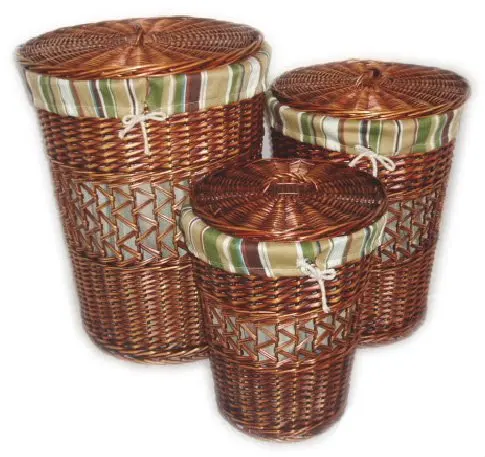 
willow basket laundry 