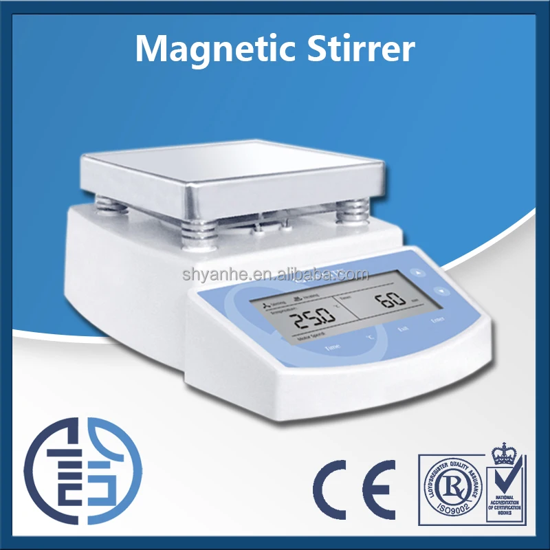 MS400 Large LCD Screen Laboratory Magnetic Stirrer with Heating