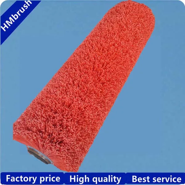 Hot Sale Sweeper Tractor Used Big Size Long Tube Bristle Road Sweeper Brush