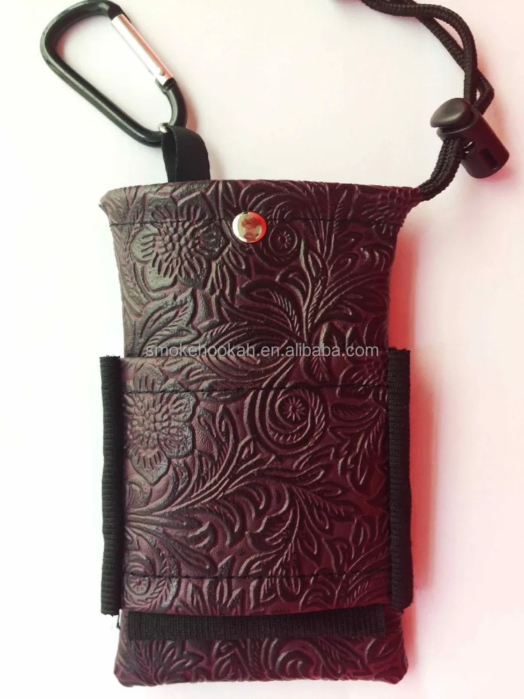 Pouch Box Portable Leather Carrry Case Handbag Pocket Vape Holder