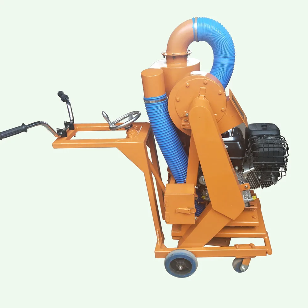 
Hand-push concrete suction slotting machine, road crack slotting machine 