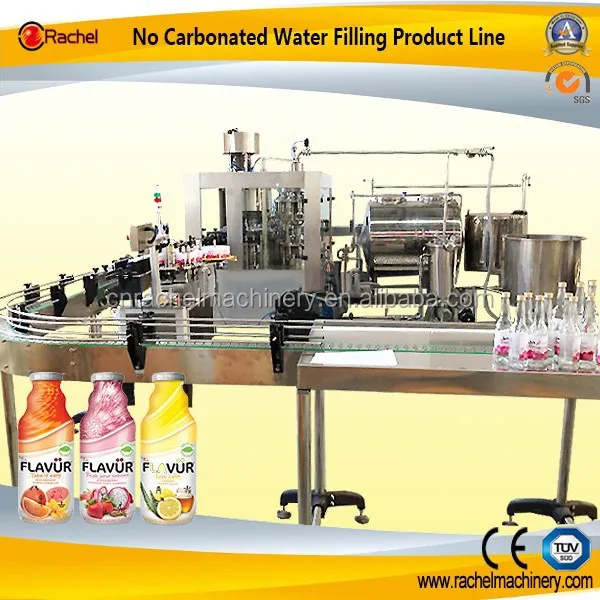 Нет газированные энергии воды суб-розлива линия