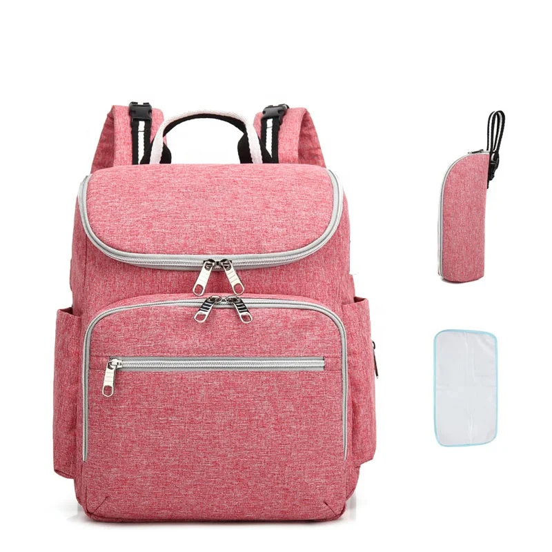 Wholesales Mummy Outdoor Travel Durable Waterproof Baby Diaper Bag with USB Port Backpack