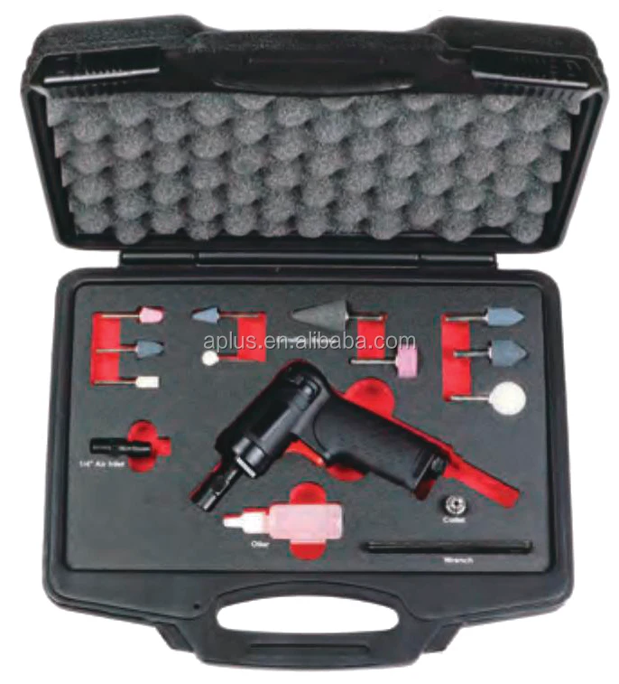 GSD-1090CK, композитный корпус, рукоятка пистолета, наборы пневматических шлифовальных машин