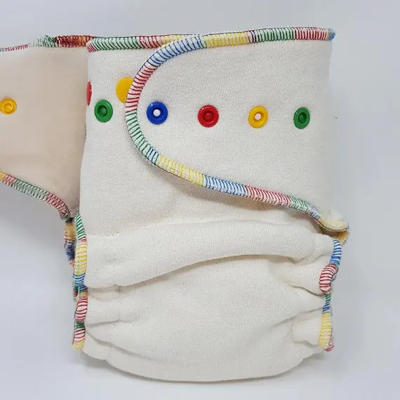 
Absorbent hemp diaper cloth diaper fitted reusable anti-bacterial organic cloth diaper nappy heavy wetter overnight 