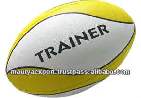 Professional training rugby ball - Made of Synthetic rubber / Low MOQ Custom Branded Rugby Balls