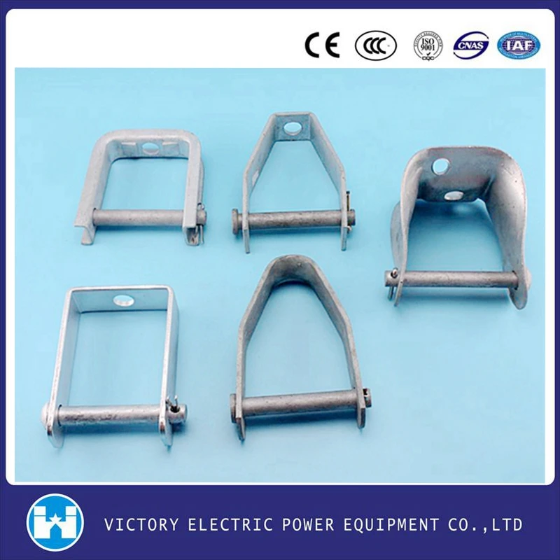 Factory Price Electric Insulator Clevis Pole Line Fittings Galvanized secondary swinging clevis
