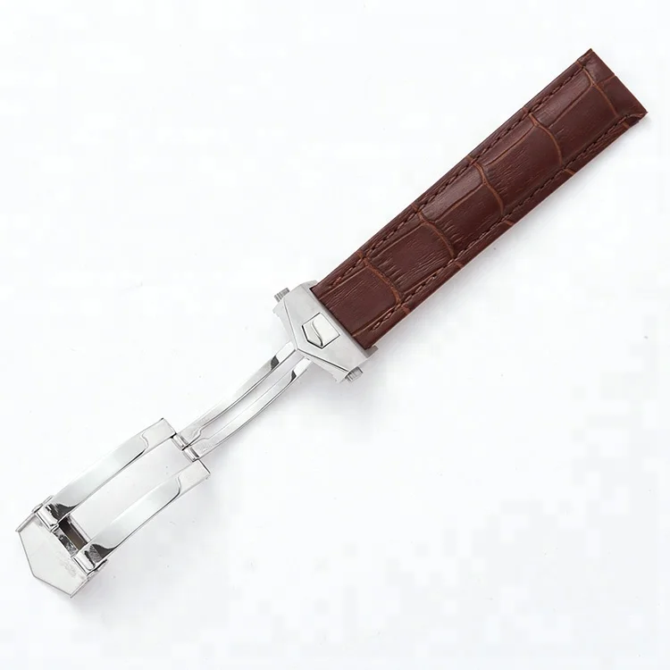 
Promotional vintage genuine leather men women watch band strap for TAG heuer omega watch 