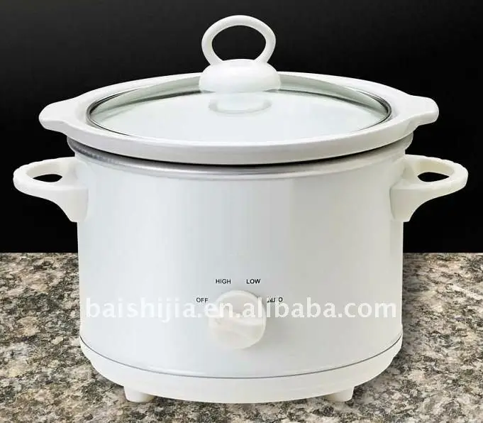 GS Slow Cooker 1.5L electric slow cooker Factory best price oval slow cooker 3.5L 5L 6L