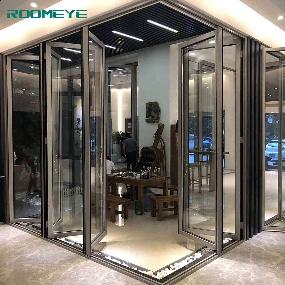 Roomeye folding door certified 80 series bi folding door