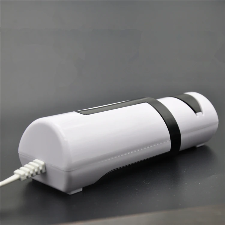 Slim Design 2 step for Razor Blade Honing Ceramic Knife Applicable Electric Knife Sharpener