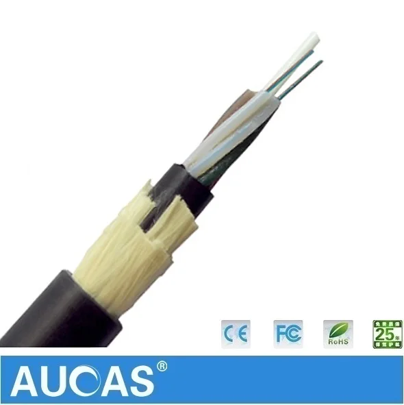 4 core multimode fiber optic cable/48 core single mode fiber optic cable manufacturers