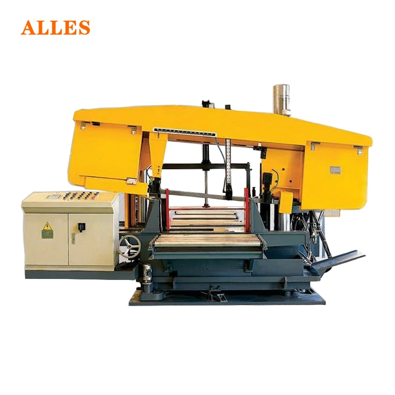 Steel Structure ALLES CNC H Beam Cutting Band Saw Machine