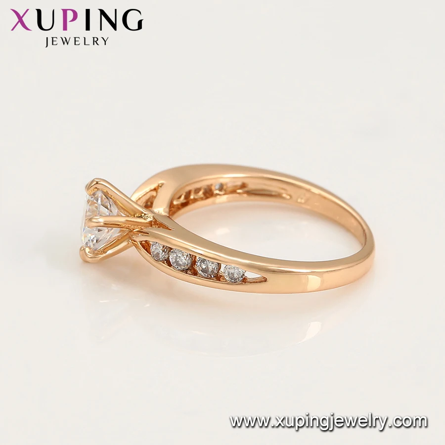 16171 Xuping new 18k gold style bijoux femme women jewelry diamond ring
