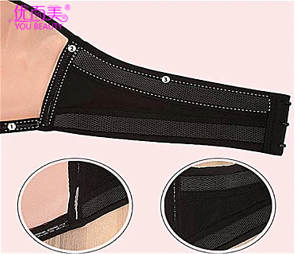 Ladies backless seamless silicone breast bras and pants