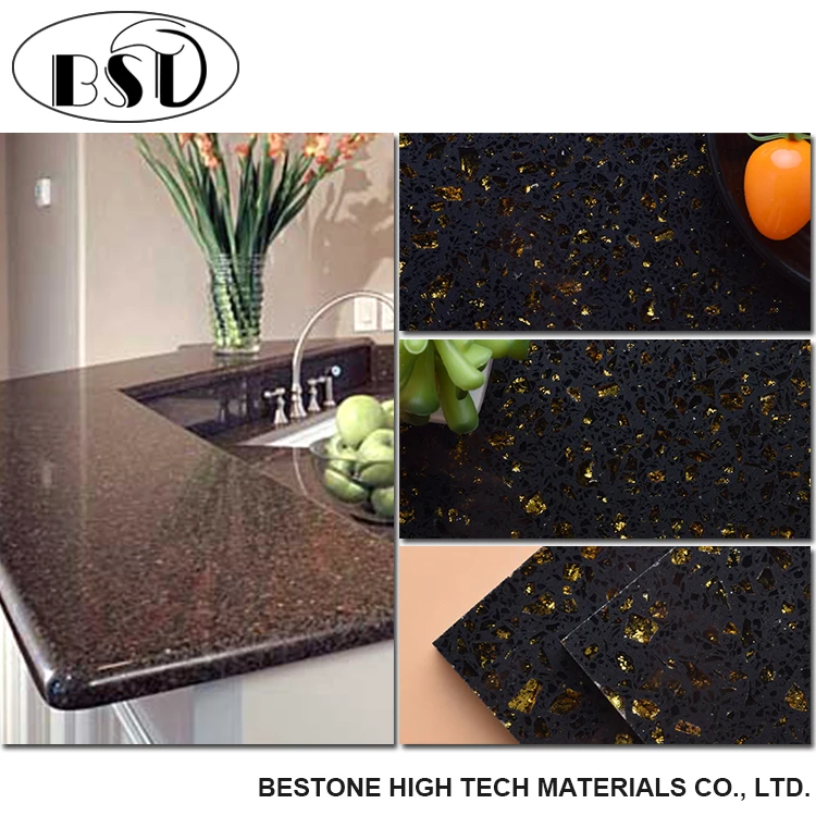 
Artificial Black Stone Flooring 