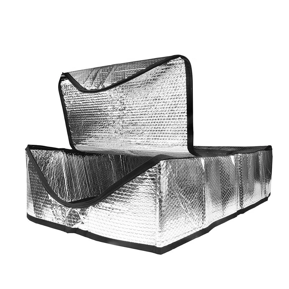 Silver Reflective Foam Pull Down Stair Ladder Attic Access Cover