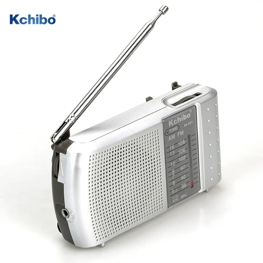 Headset factory manufacture OEM FM AM 2 band portable radio with AA Battery
