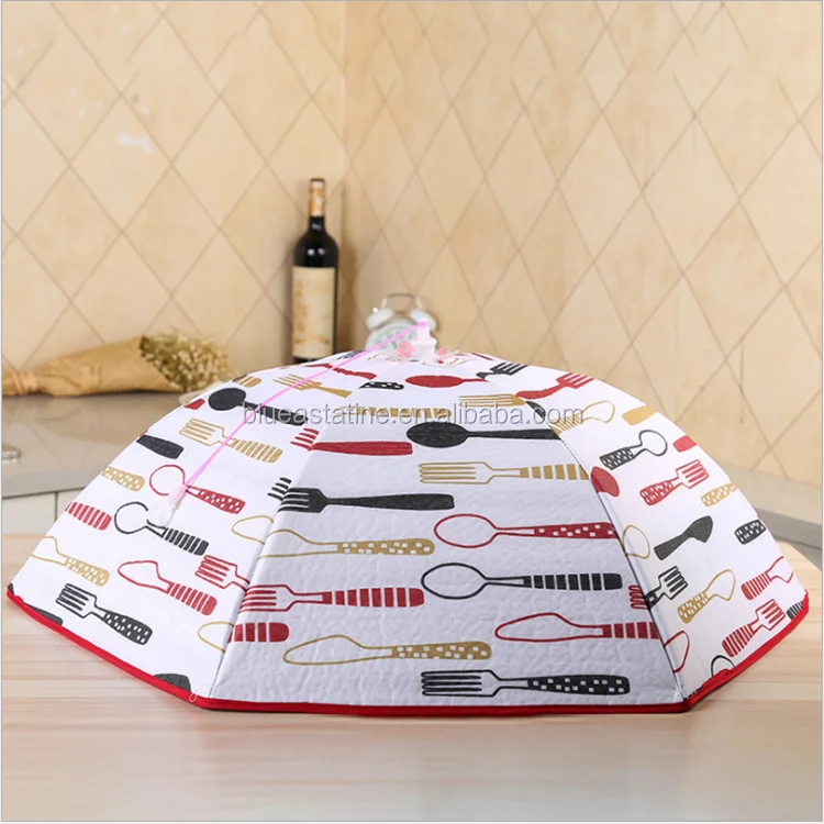 
Folding Insulation Dust Pest Control Food Cover For Dinner Table 
