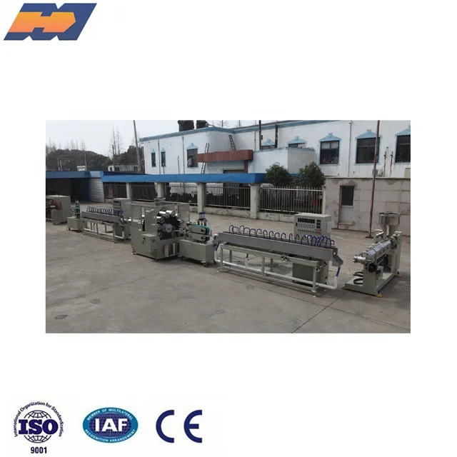 Pvc fiber reinforced pipe machine soft pvc garden pipe extruder machine
