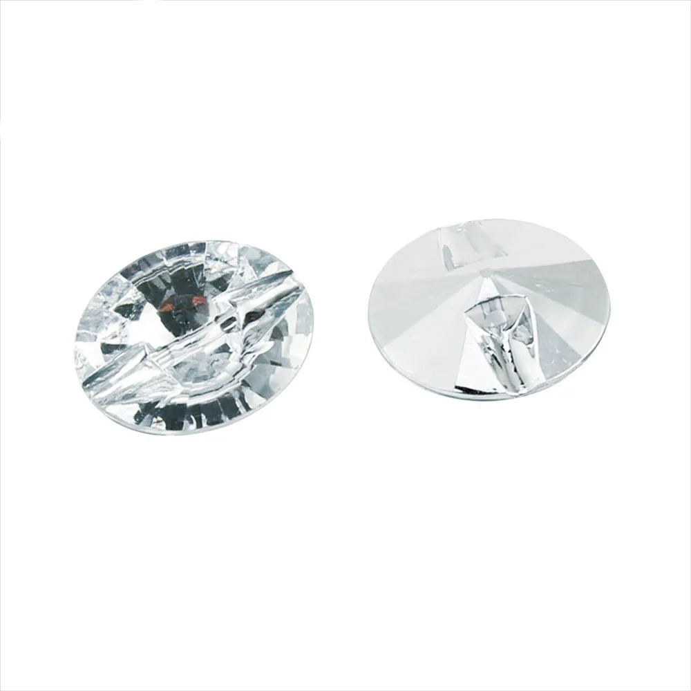 Upholstery Sofa Headboard Clear Crystal Button