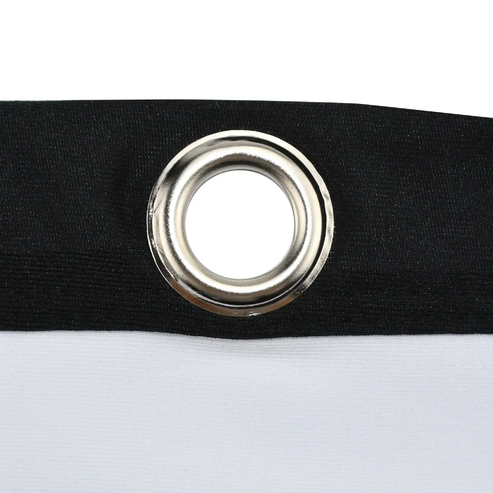 Portable simple cheap Folded/roll-up Projector Screen Fabric 100 inches Simple wall Projection movie Screen