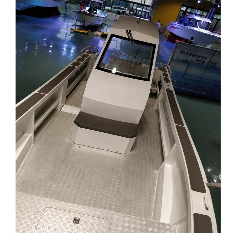 28ft center cabin aluminum fishing boat 8.5M Yacht Luxury Ship Boat small cabin boat