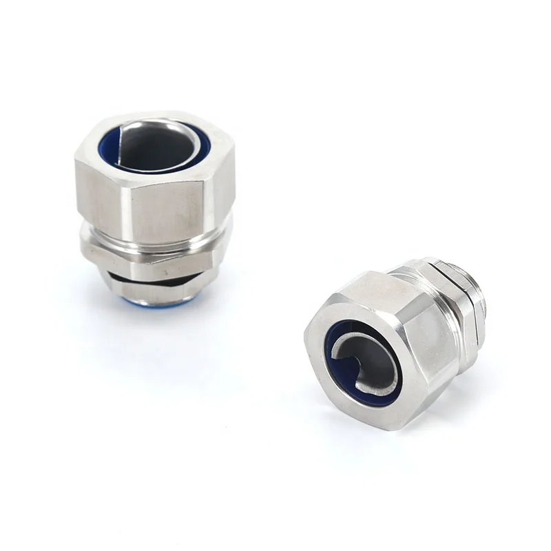 Factory Sell Stainless Steel 304 Liquid Tight Waterproof Flexible Metal Conduit Connector