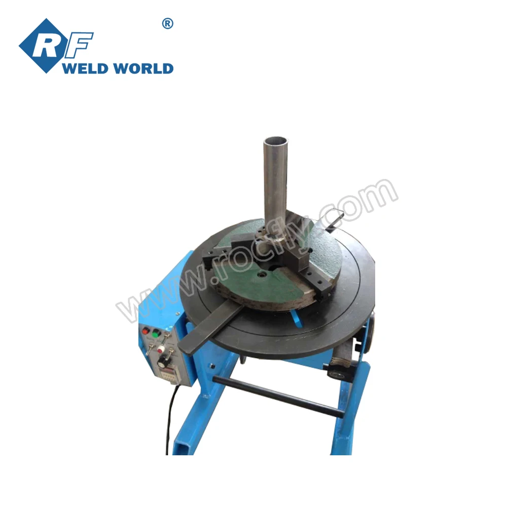 BYT-100 Soldering Rotary Positioner Table Auto Pipe Welding Positioner 100kgs