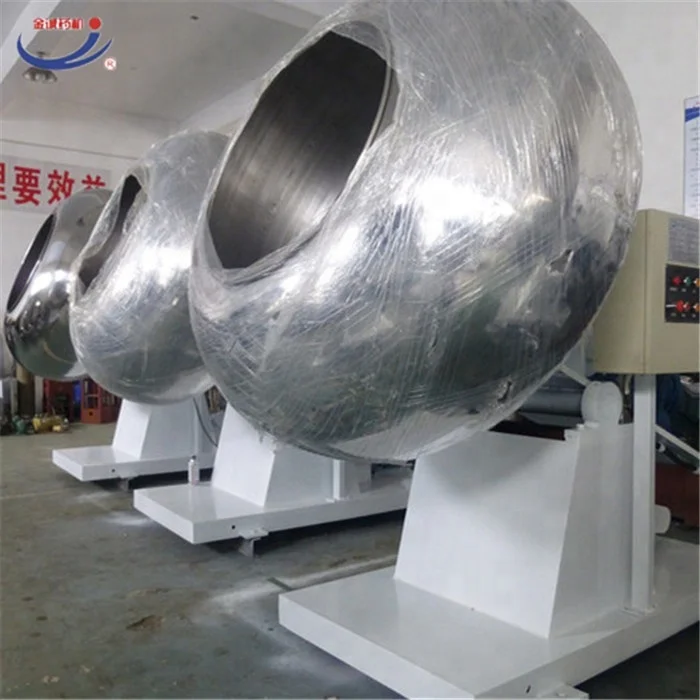 Tablet pill sugar coating machine wide output range industrial commercial