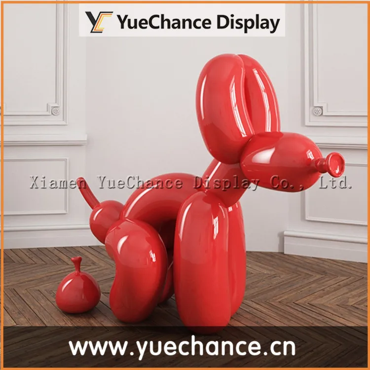 Factory Bespoke Decorative Resin Balloon Dog Sculpture