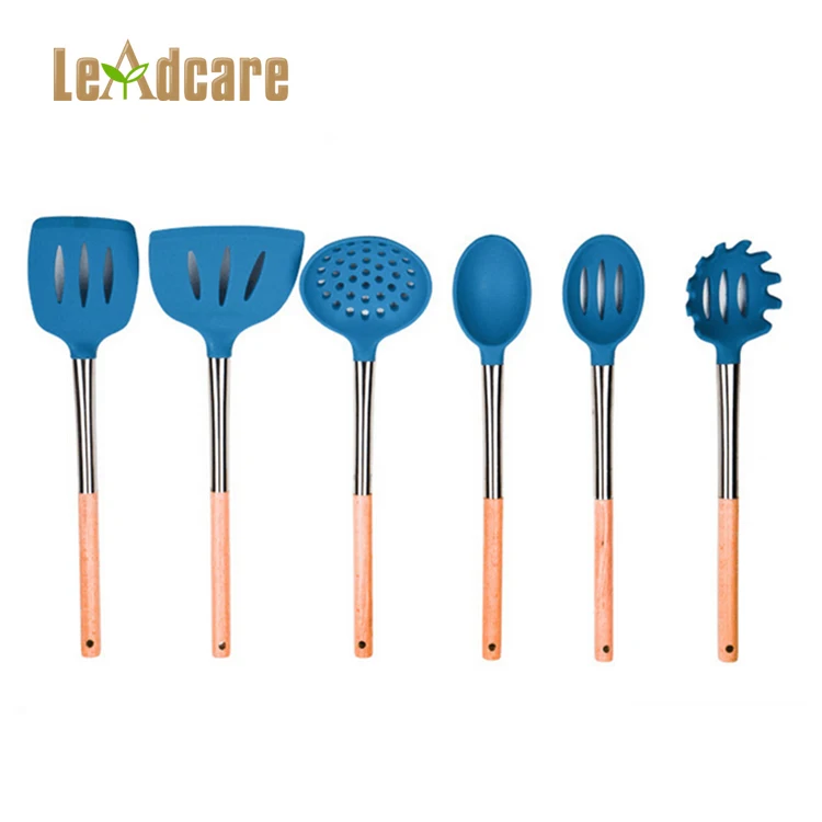 Hot Selling On Line Good Sell Silicone Kitchen Utensils Heat Resistant Cooking Utensil Set /Cookware Spatula Set