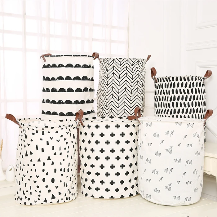 
Amazon Dirty Garment Folding Collapsible Bathroom Bag Storage Hamper Laundry Basket Bag 